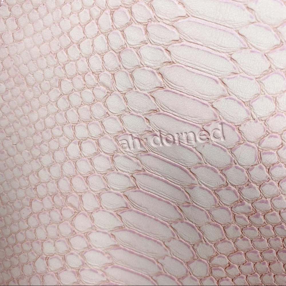 Air Pompon Pink Textured Hobo Bag